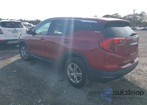 2018 GMC Terrain Sle z USA, uszkodzony, nr VIN 3GKALMEV3JL336192